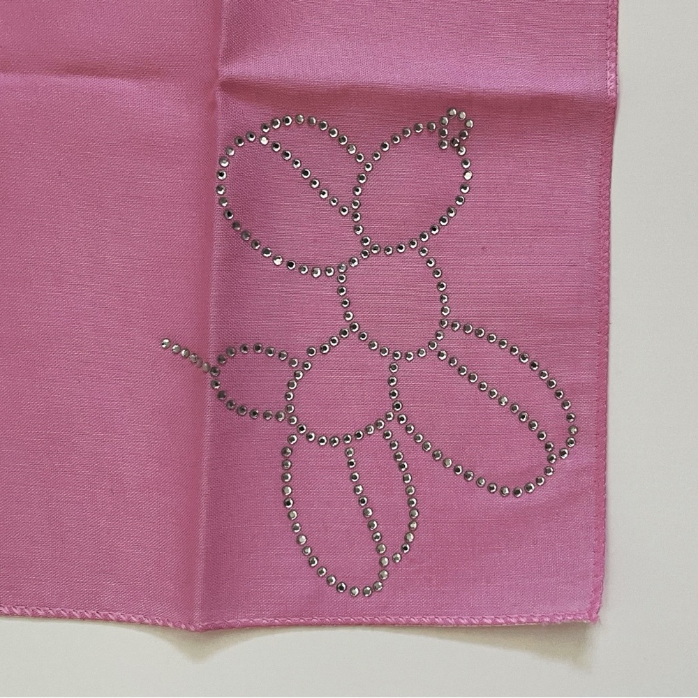 Balloon Dog Rhinestone Bandana - small - Picture 2 of 5